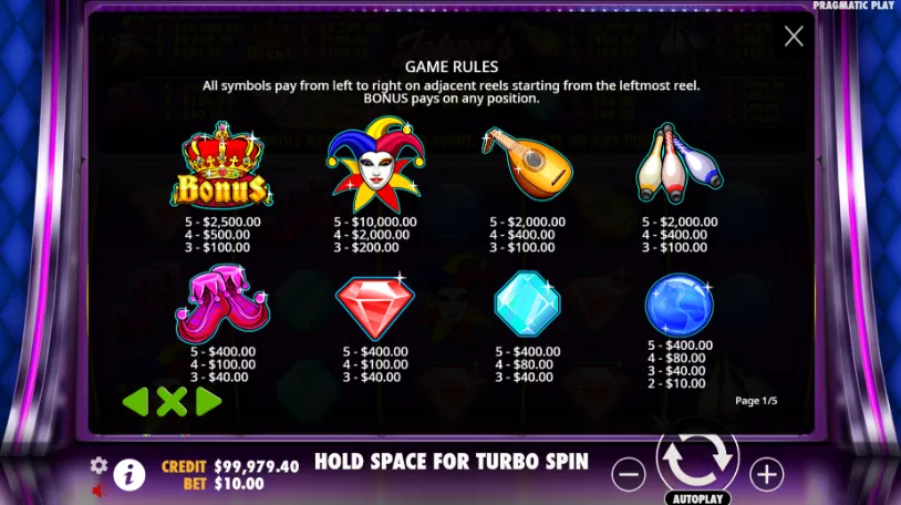 Acceso rápido al game Joker Jewels desde el casino oneline autorizado de Mostbet